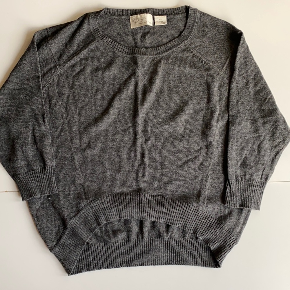 Cropped sweater